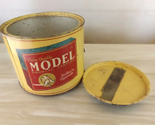 MODEL United States Tobacco Co. Richmond Virginia EMPTY Can Tin Vintage picture