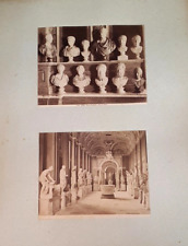 Rare Late 19th - Early 20th Italy Rome & Vatican Antique Art Photo Board picture