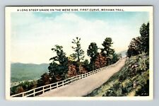 Charlemont MA-Massachusetts, The Mohawk Trail Vintage Souvenir Postcard picture