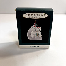 Hallmark Keepsake Miniature Ornament Vtg 94' Hearts A Sail picture