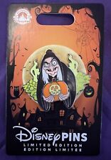 2023 Disney Parks Halloween Villains Pumpkin Old Hag Snow White LE Pin picture