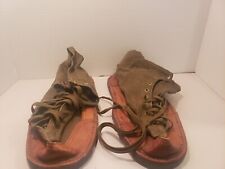 Vintage JJ Chabrat WWII French Military Ice Snow Boot 57/3 Cleat France picture