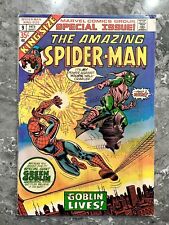 Marvel THE AMAZING SPIDER-MAN King-size No. 9 (1973) Green Goblin Issue VG/F picture