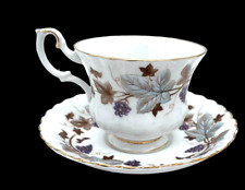 Royal Albert Lorraine Fine Bone China Tea Cup and Saucer  England picture