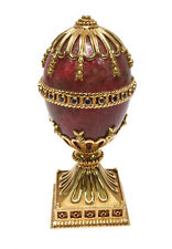 Vourakis 18k Gold Mounted Ruby Sapphire Egg Figurine, c1970. Manner of  Faberge picture