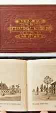 1876 antique PHILADELPHIA CENTENNIAL EXHIBITION international pa 48 Views Book v picture