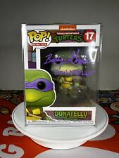 Funko POP Ninja Turtles Donatello #17 (Signed By Barry Gordon) Free Protector picture