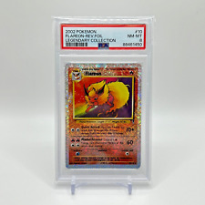 PSA 8 Flareon - Reverse Holo - 100/110 Legendary Collection - Pokemon NM MINT picture