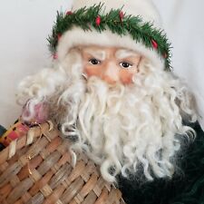 SANTA CLAUSE FIGURINE RETRO COLLECTIBLE HOUSE OF HATTEN NORMA DECAMP CHRISTMAS  picture