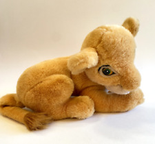 Disney Baby SIMBA PLUSH Vintage The Lion King Laying Stuffed Animal Stuffed Toy, picture