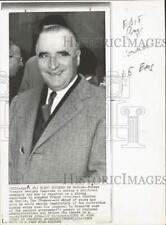 1967 Press Photo Former French Premier Georges Pompidou - nha18897 picture