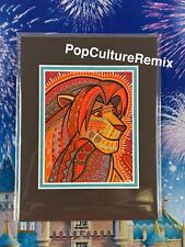 2024 Disney Parks Lion King 30th Anniversary Simba Patty Landing Mini Print 6x8 picture