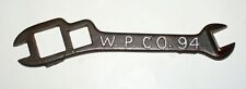 Old Antique Vintage Wiard Plow W. P. Co. 94 Batavia NY wrench tool picture