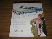 1956 Vintage Ad The Oldsmobile Ninety Eight for '56 with Rocket T-350 Engine picture
