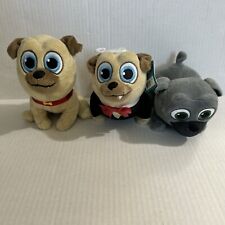Lot of 3 Disney Puppy Dog Pals Formal Plush ROLLY and BINGO Stuffed Toy 6
