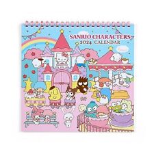 Sanrio Characters 2024 Wall Hanging Calendar M Japan Japanese Hello Kitty Japan picture