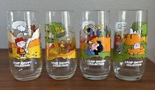 McDonalds - Peanuts Camp Snoopy Collection - Vintage Glasses - Set of 4 picture