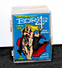 1994 COMIC IMAGES BORIS 4 COLLECTOR CARDS NON-SPORTS COMPLETE SET W/WRAPPER picture