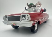 GEMMY 1964 Chevy Impala Animated Low Rider SANTA CLAUSE & REINDEER Car. Works picture