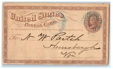 1875 Richmond Virginia Postal Card Cover Postcard picture