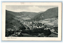 c1910 Aerial View off Mountains in Bad Bertrich Germany Antique Postcard picture