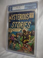 RARE 1955 MYSTERIOUS STORIES #3 WITCH DOCTOR COVER PGX 4.5 GRADED COPY ~NICE~ picture
