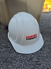 Vintage White Hardhat with Logo picture