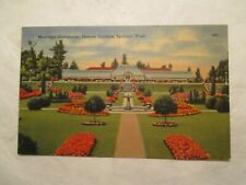 Washington Postcard Municipal Greenhouse Duncan Gardens Spokane WA WN picture