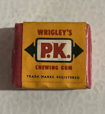Vintage 1940s Wrigley’s P.K. PK Chewing Gum Piece NOS Unopened Auckland NZ picture