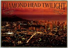 Postcard - Diamond Head Twilight, Honolulu, Hawaii picture