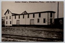 Stoughton Mass Freight House Railroad as seen 1916 c1950 RPPC Postcard D22 picture