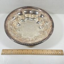 LBS Smith Co Silverplate Bowl 10.5