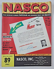 VTG 1962 NASCO Catalog #89 farm, equine, livestock, tools, tractor, implement picture