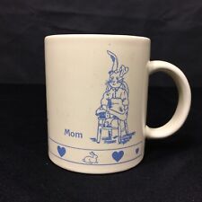Mom Mug Bunny Rabbit Primrose Vintage 1989 picture