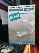 December 1944 Bureau of Naval Personnel Information Bulletin,  USO picture