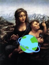 Dream-art Oil painting Madonna-with-the-Yarnwinder-after-1510-Leonardo-Da-Vinci- picture