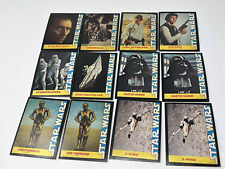 1977 Star Wars Wonder Bread Lot Of 12 Trading Cards Poor Condition Wonderbread picture