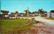 1950'S. FT PIERCE, FL. LAKE PARK MOTEL. POSTCARD. picture
