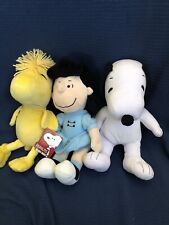 Lot Of 3 Kohls Cares Snoopy Plush Peanuts Stuffed Animals picture