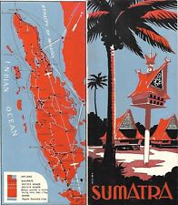 c1930s Vintage  SUMATRA INDONESIA Brochure Travel Tourism Palembong picture