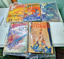 Amazing Stories Various years Pulp lot #2 picture