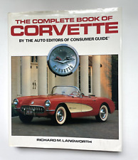 The Complete Book of Corvette, by Richard M. Langworth, 1987 Hardcover w/Jacket picture