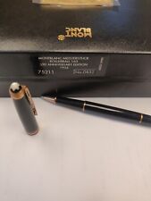 Montblanc 163 rollerball Limited 75th anniv 0852/1924 pearl star diamond inlay  picture