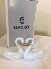 Lladro ENDLESS LOVE SWANS FIGURINE.       D250 picture