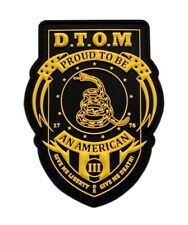 DTOM Gadsen Proud to Be An American Patch (3D-PVC Rubber-MP23) picture