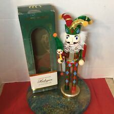 Moscow Ballet’s Great Russian Nutcracker Wooden Figurine Jester Limited Edition picture