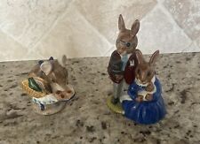 Vintage Beatrix Potter Appley Dapply & Royal Daulton Family Photograph Figurines picture