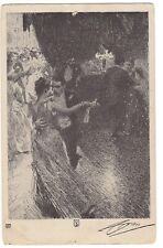 Vintage The Art Institute Of Chicago The Waltz Anders L. Zorn Black & White RPPC picture