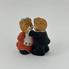 Vintage 1985 Enesco Lucy Rigg Bear Couple Figurine picture