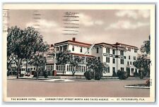 1938 Exterior View Wigwam Hotel Building St Petersburg Florida Vintage Postcard picture